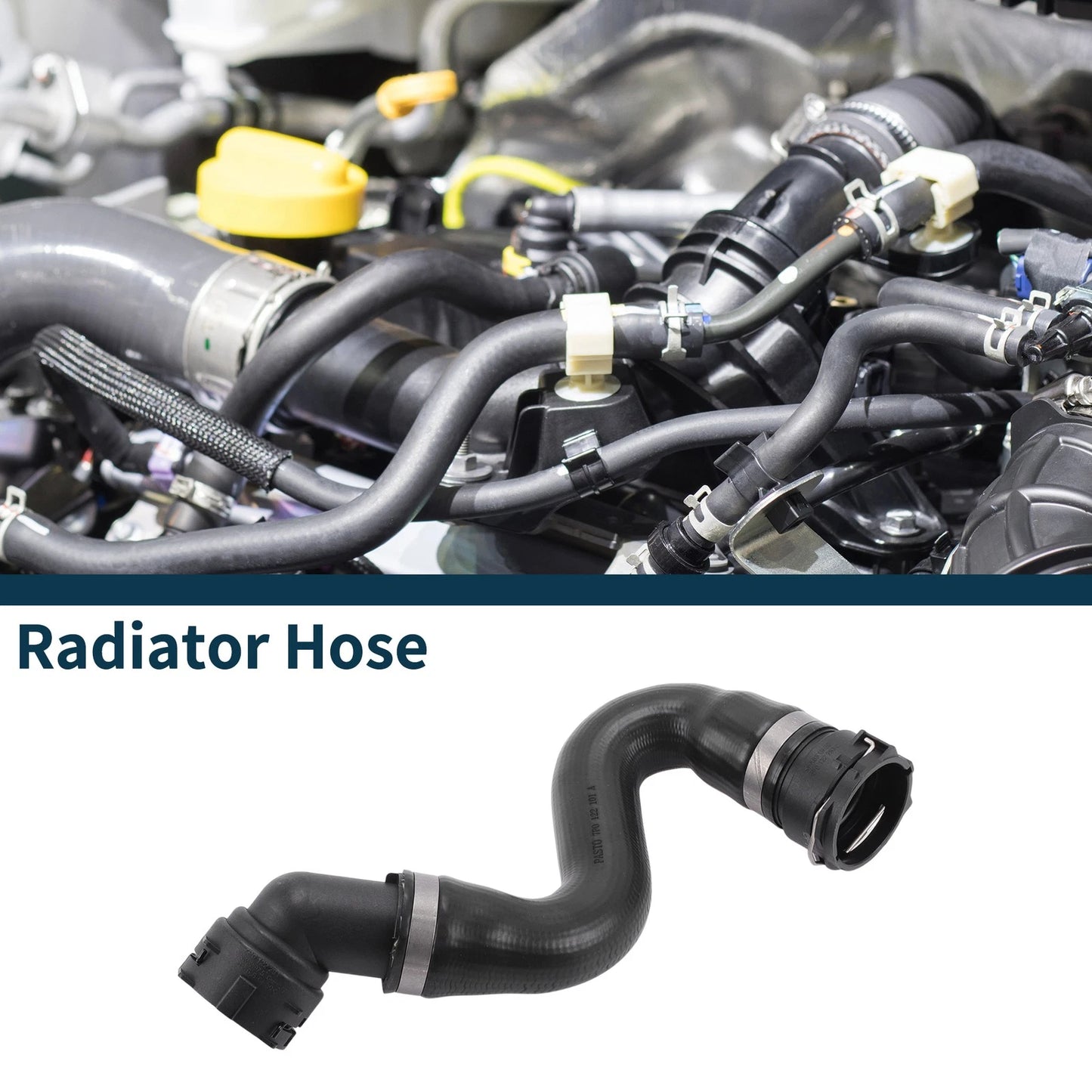 Radiator Hose Rubber Water Pipe 3.0L for Porsche Cayenne (2011-2014)