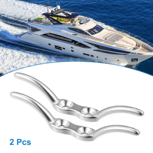2 x 2-1/2 Inch Stainless Steel Flagpole Cleat Hook for Marine Boat Ship