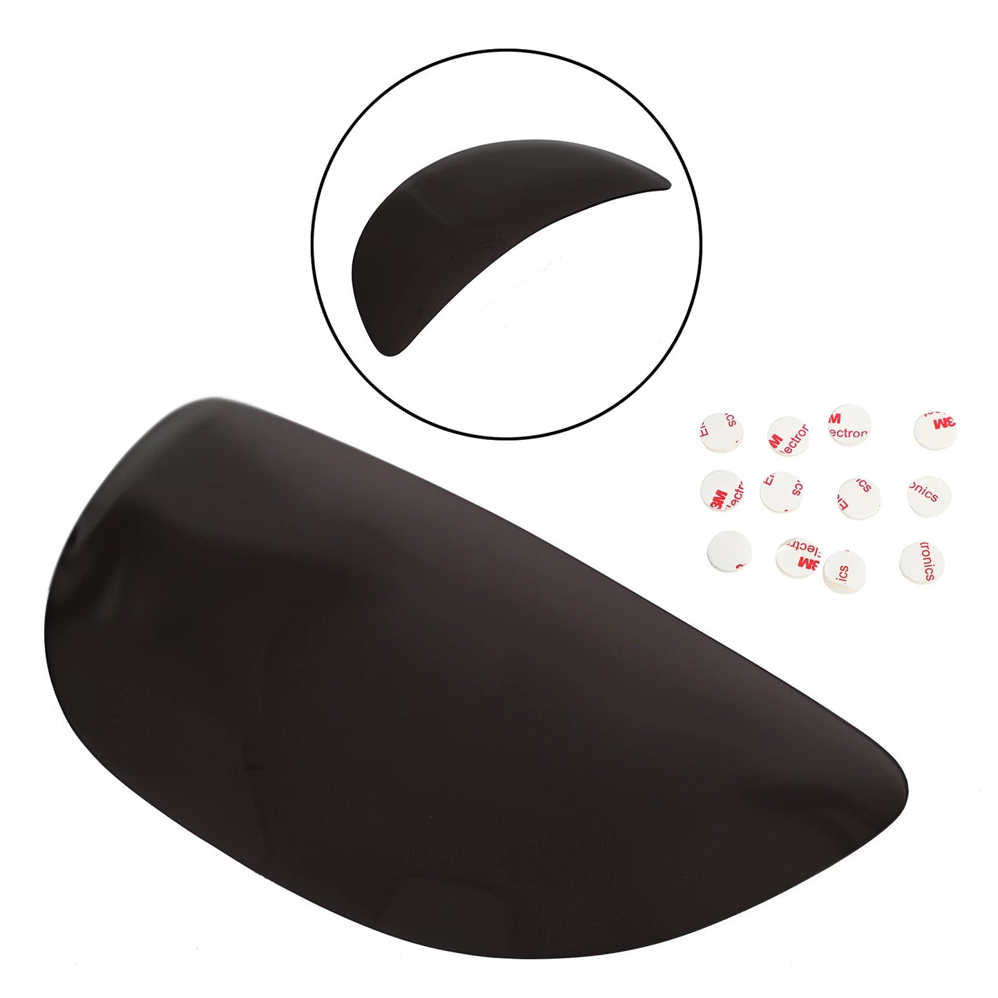 Protective Cover Smoke for Front Headlight Glass for BMW K1200LT (2005-2009)