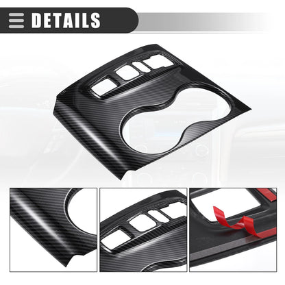 Central Control Gear Shift Panel Cup Holder Cover for Honda Ridgeline (20-23)