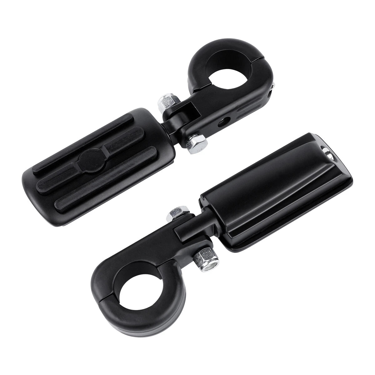 1-1/4" Highway Bar Foot Pegs Clamps for Harley Touring Electra Road Glide (2009-2023)