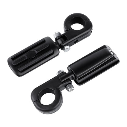 1-1/4" Highway Bar Foot Pegs Clamps for Harley Touring Electra Road Glide (2009-2023)