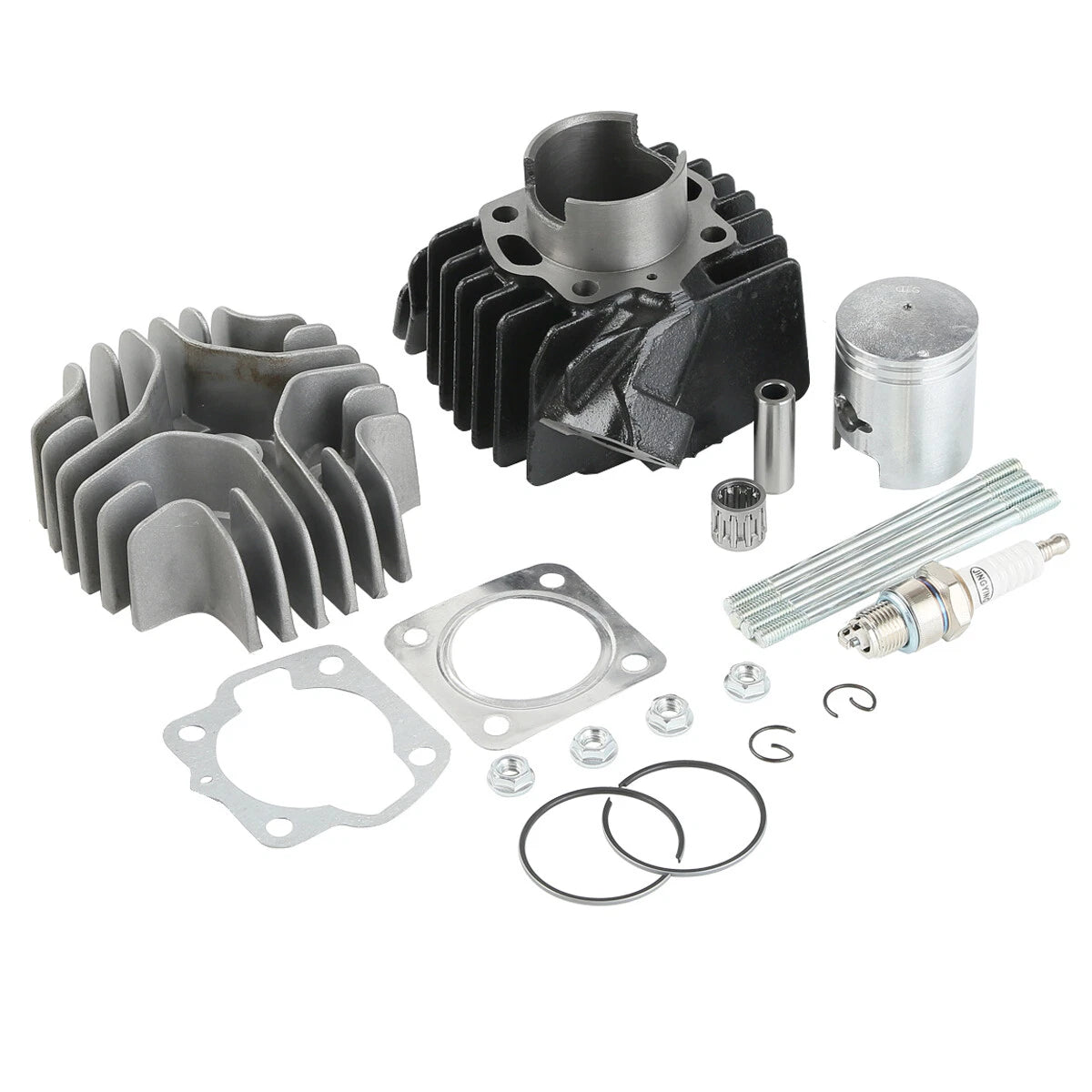 Motor Cylinder Piston Gasket Head Top End Kit for Suzuki JR50 (1978 - 2006)