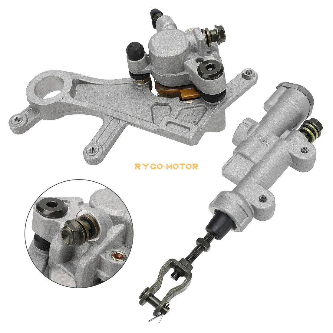 Rear Brake Caliper & Master Cylinder for Honda CRF250R/CRF450R/CRF250X/CRF450X