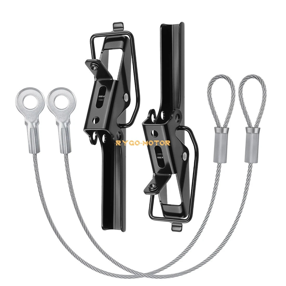 2x Left & Right Tailgate Latch & Tailgate Cable for Polaris Ranger 400 500 570