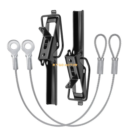 2x Left & Right Tailgate Latch & Tailgate Cable for Polaris Ranger 400 500 570