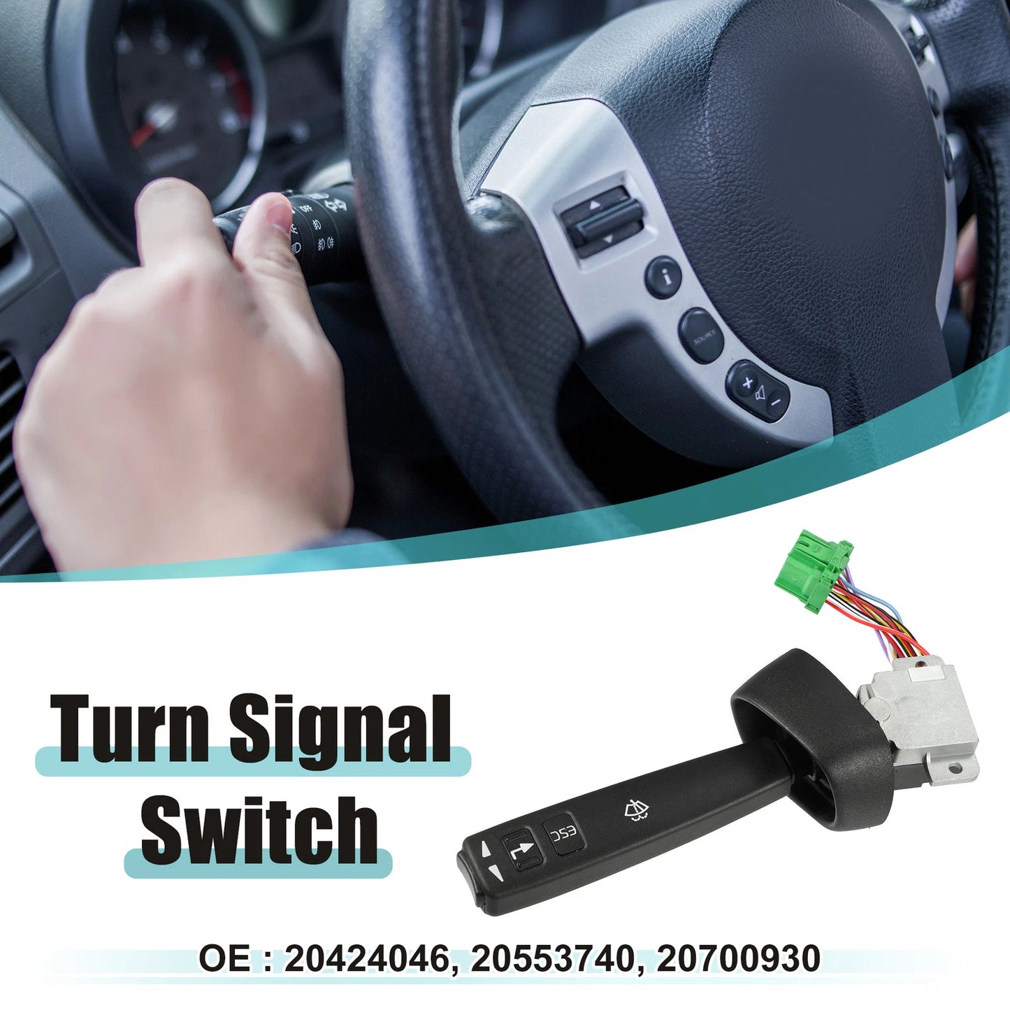 Front Side Turn Signal Switch for Volvo FH 12 (2001-2005)