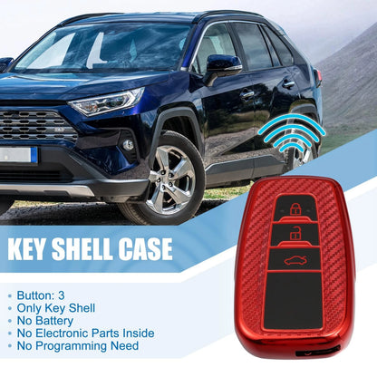 Silicone Key Fob Case Cover for Toyota (2018–2021)