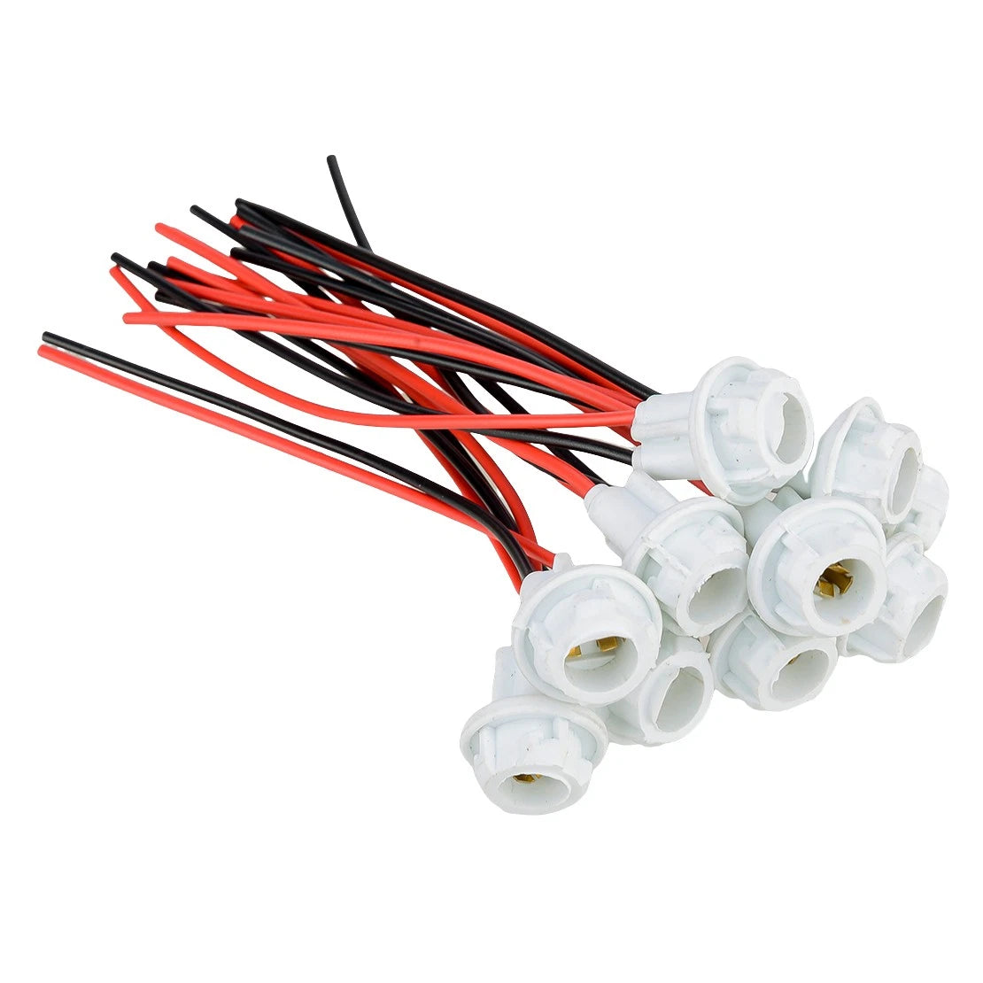 20 x T10 168 194 LED Bulb Tail Light Connectors for Car Socket Harness
