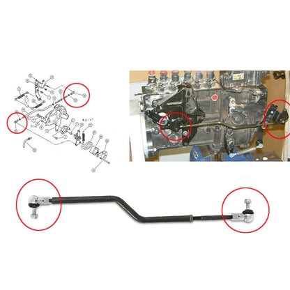 Throttle Rod Linkage Ball Joint Ends for Dodge Ram 2500 3500 (1994-2002)