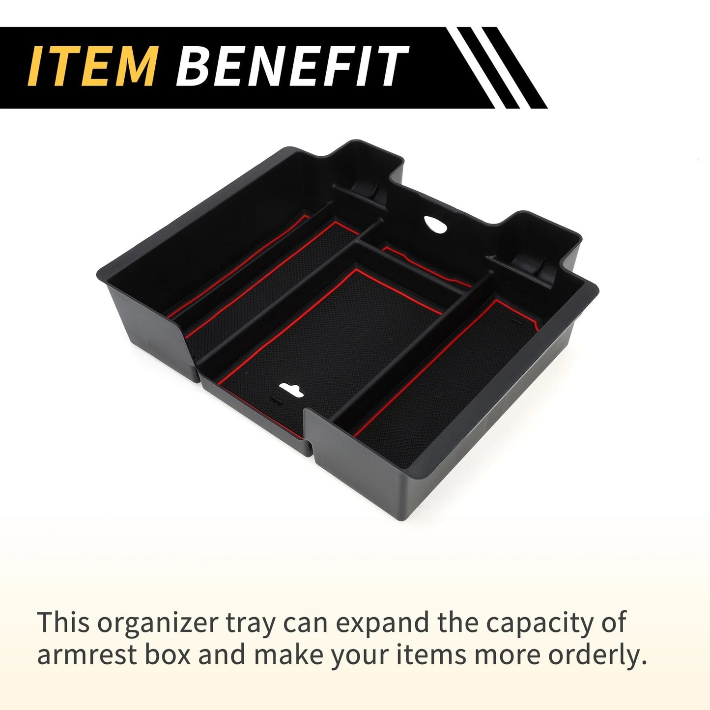 Center Console Organizer Tray Full for Chevy Silverado GMC Sierra