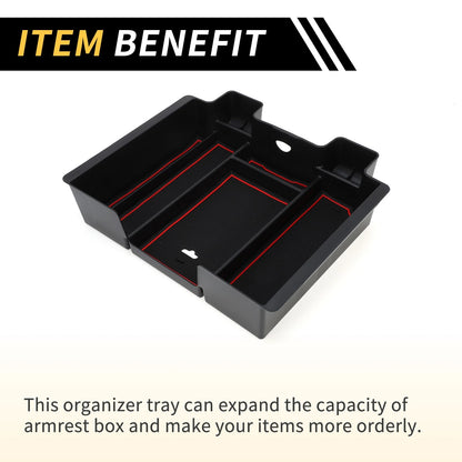 Center Console Organizer Tray Full for Chevy Silverado GMC Sierra