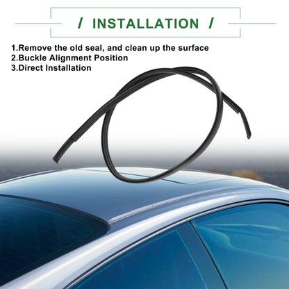 Right Side Roof Sealing Strip Sunroof Trim for Toyota Camry (2012-2017)