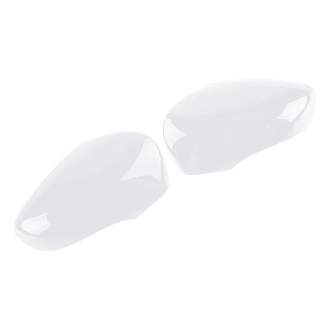 L & R Side Door Wing Mirror Cover Caps for Renault Clio (2012-2019)