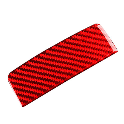 Carbon Fiber Red Rear Console Panel Cover Trim for Subaru WRX STI (2015-2021)