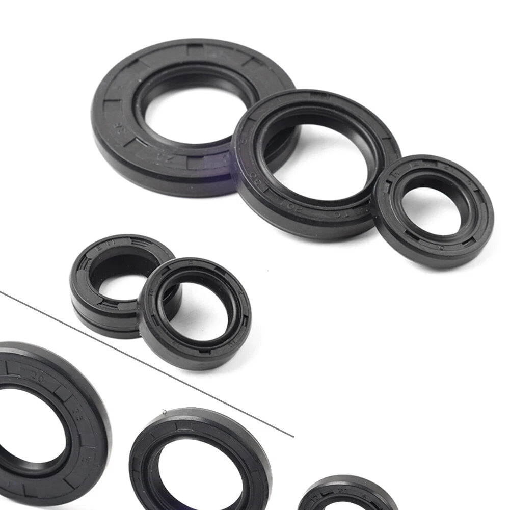 5 x Motorcycle Engine Gear Shaft Oil Seals for Yamaha YBR125 (2005-2016)