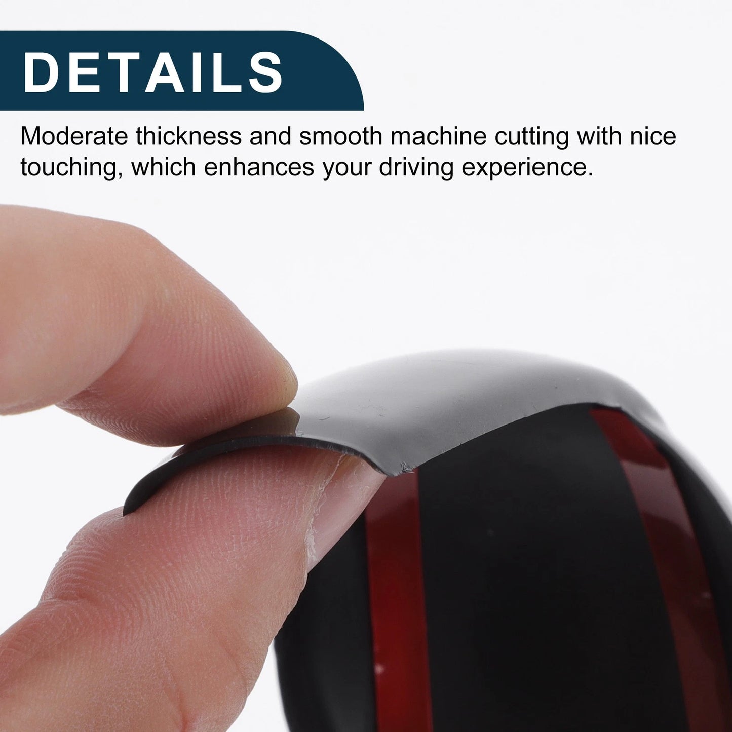 Black Gear Shift Knob Cover for Mazda CX-5 (2017-2023) 1 Pcs