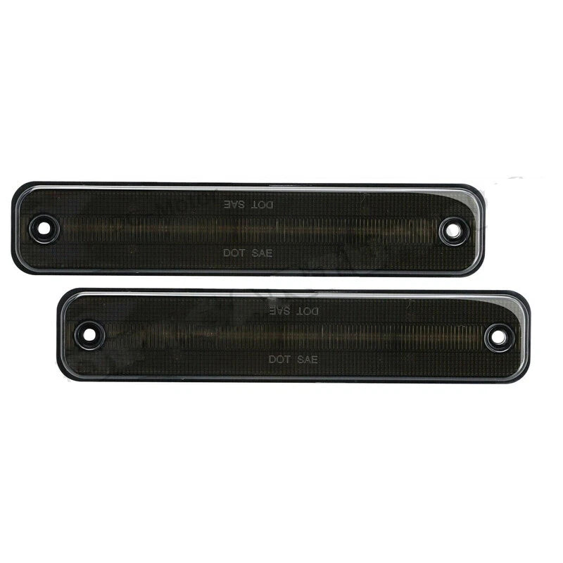 4 x Smoke Lens Front & Rear Side Marker Lights for Hummer H2 (2003-2009)