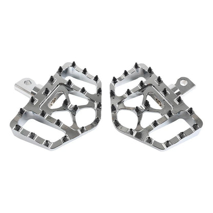 Wide Foot Pegs MX Style Floorboard for Harley Touring Softail Dyna