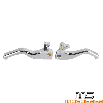 Finger Brake Clutch Hand Levers for Harley Sportster Roadster XL883/1200R