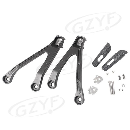 Rear Passenger Foot Pegs for Honda CBR1000RR (2008-2011) - Black