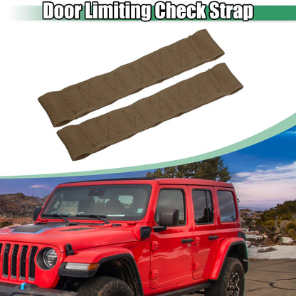 Car Door Limiting Check Straps for Jeep Wrangler YJ (1987-1995)