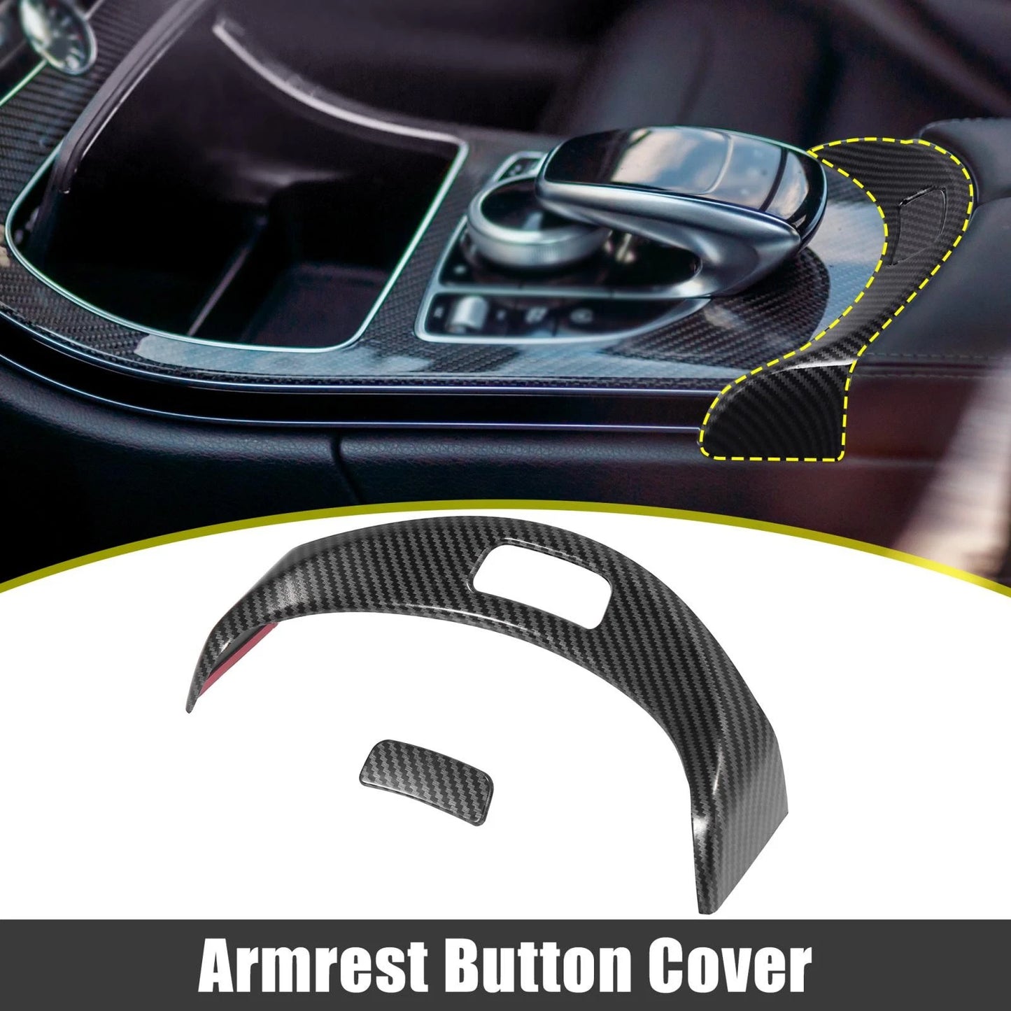 Carbon Fiber Interior Multimedia Panel Cover for BMW 3 4 Series (2013-2020)