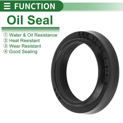 Oil Seal 17x22x3.5mm 5 Pcs Seal Ring Rotary Shaft NBR Rubber for Car