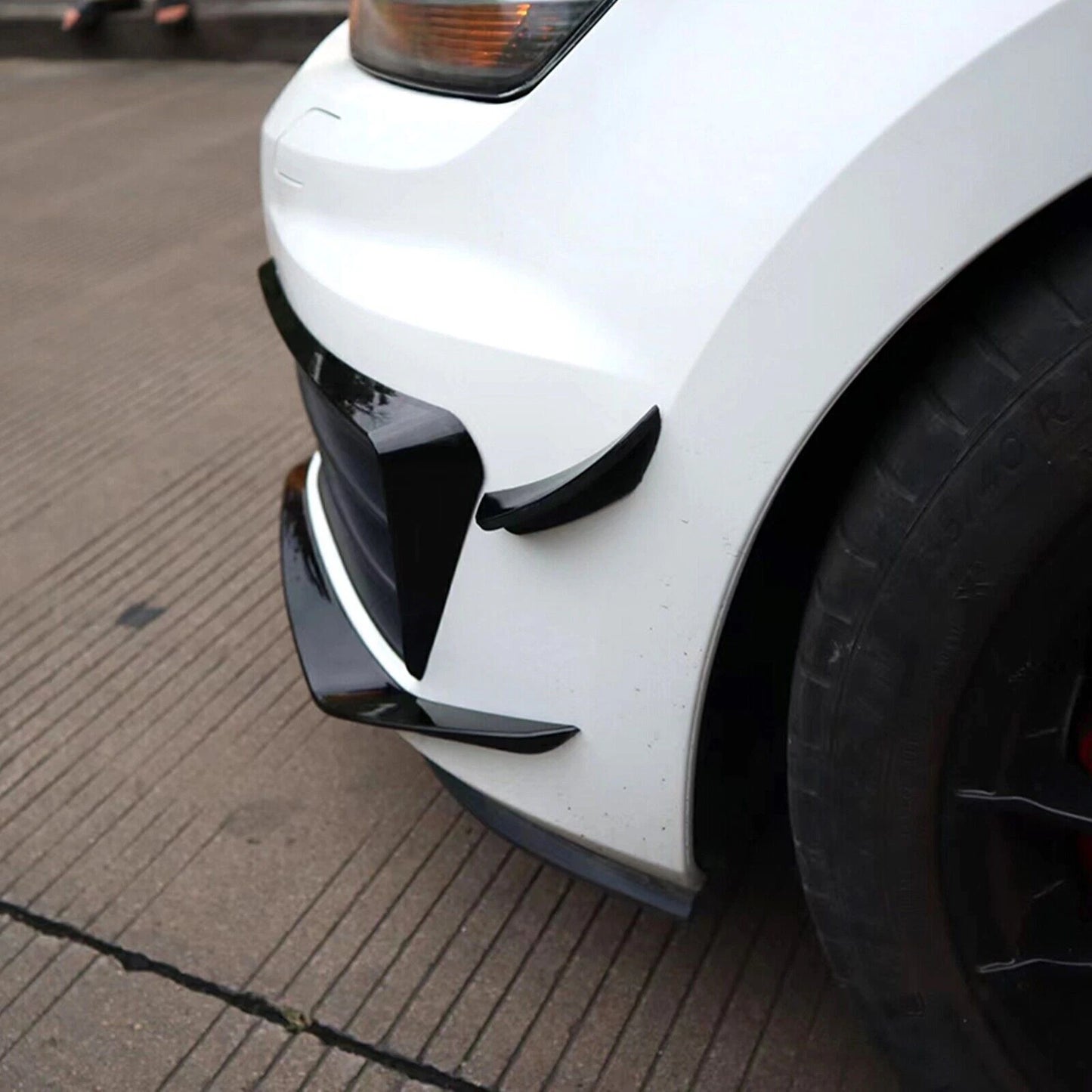 6 x Front Bumper Side Air Vent Trim for VW Golf 7 GTI (2013-2016)