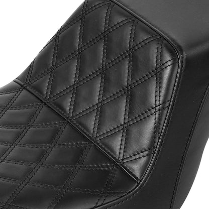 Driver & Passenger Gel Seat for Harley Dyna Fat Bob Street Bob (2006 - 2017)