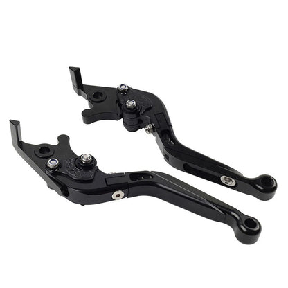 Black CNC Extendable Brake Clutch Levers for Yamaha FZ07 FZ09 MT07 MT09 XSR900