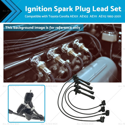 Ignition Spark Plug Lead Set for Toyota Corolla AE101 AE102 AE111 AE112