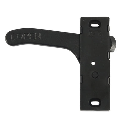 Right Hand RV Screen Door Latch Handle for Camper - Black Universal