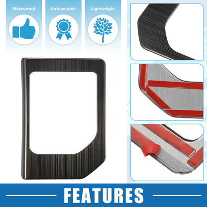Gear Shift Frame Trim Sticker Cover for Toyota Tundra (2014-2021) Black