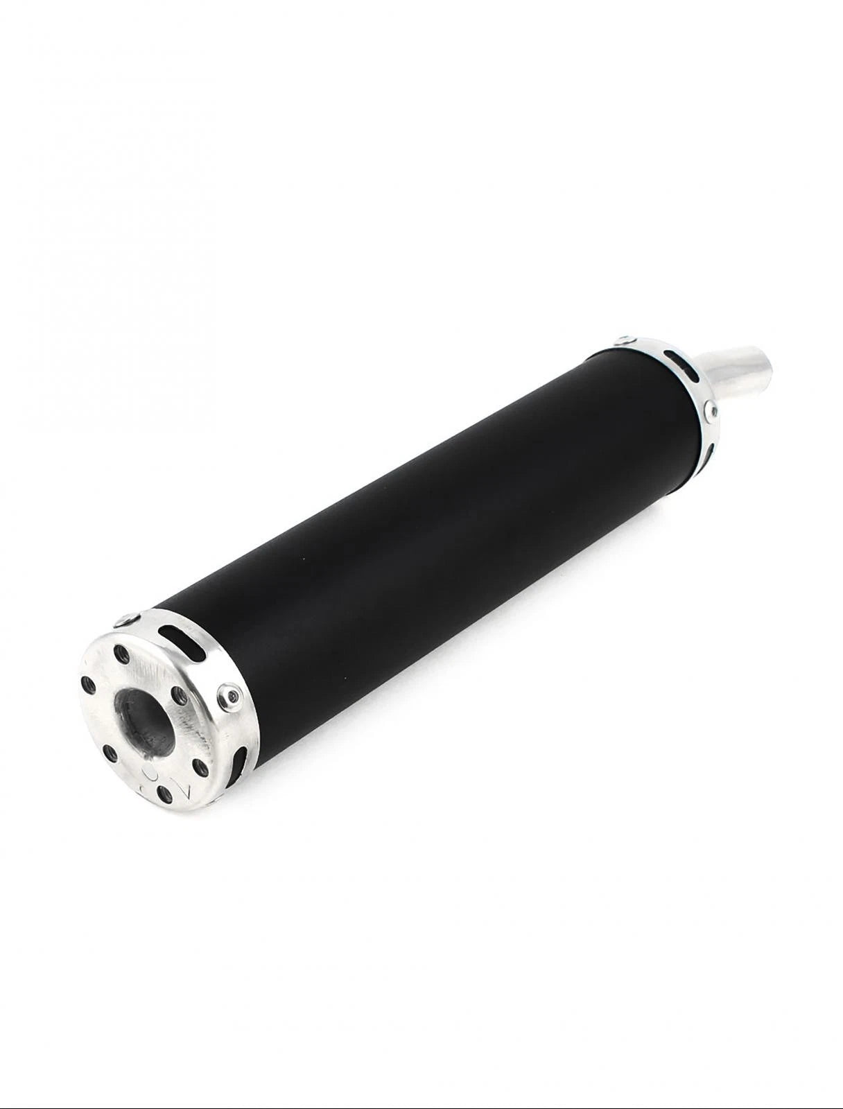 Stainless Steel Exhaust Tip 25mm Inlet Dia Rear Pipe Muffler for Autobicycle