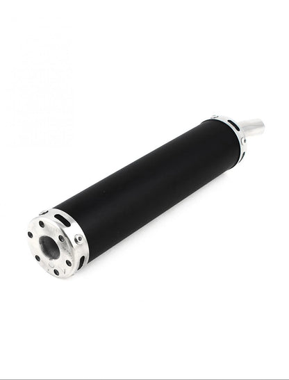 Stainless Steel Exhaust Tip 25mm Inlet Dia Rear Pipe Muffler for Autobicycle