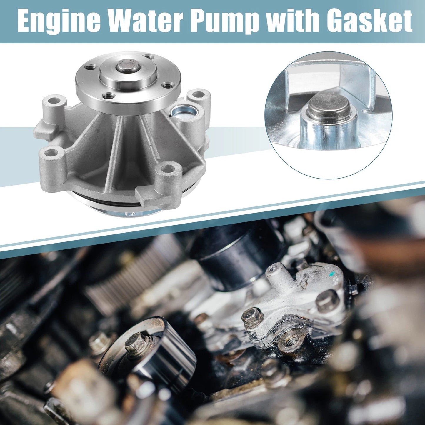 Electric Engine Water Pump for Ford Crown Victoria, Mustang (2003-2011)