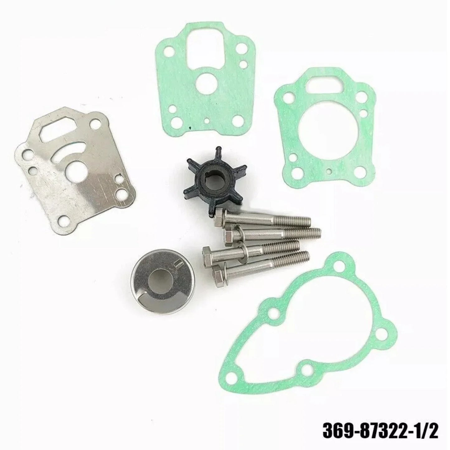 Outboard Water Pump Repair Kit for Mercury Mariner 4-6HP Boat Motors
