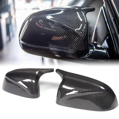 Real Carbon Fiber Side Mirror Covers for 2018-2024 BMW G05 X5 G01 G03 X4