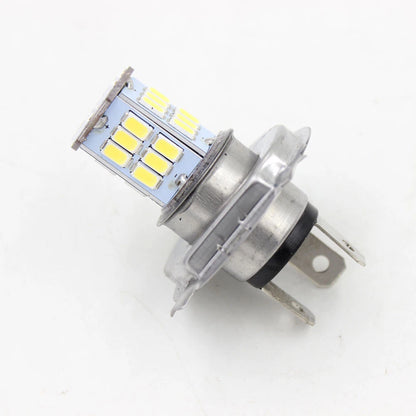 DC 6V H4 LED Motorcycle Headlight Bulb 6W 800LM 6500K White High/Low Beam