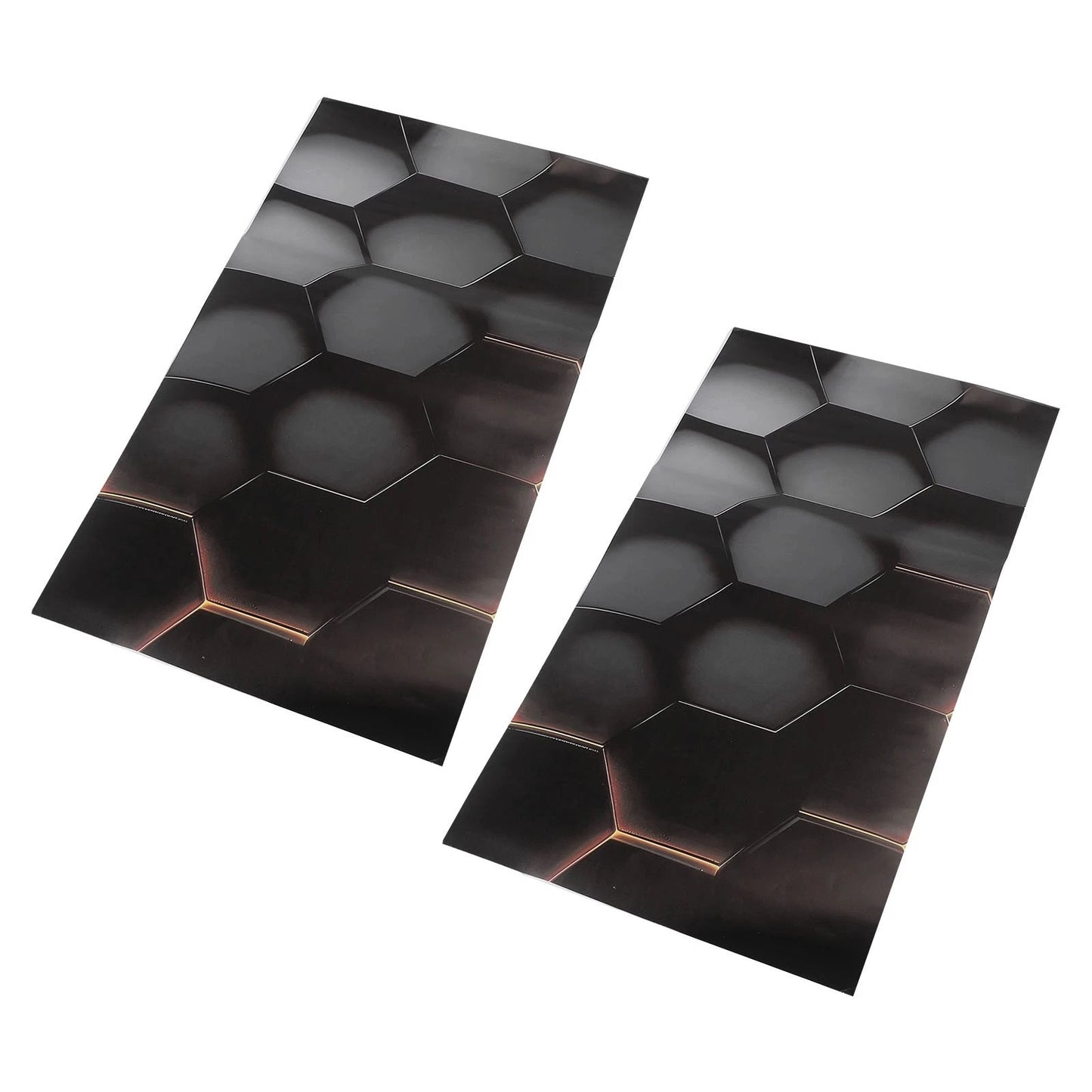 Honeycomb Waterproof Decal 2x for Car B Pillar