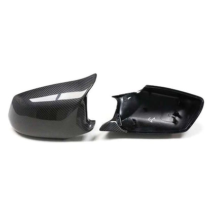 Real Carbon Fiber Replace Side Mirror Shell Cover For BMW F10 2011-13 530i 535i