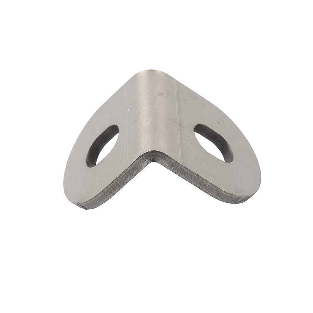 L-Shaped Mounting Bracket for Universal Motorcycle Exhaust Pipe Clamp