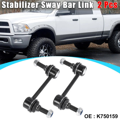 2 x Front Suspension Stabilizer Sway Bar End Links for Ford Edge (2007-2014)
