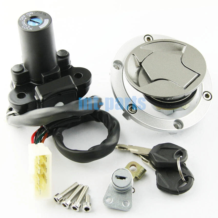 Ignition Key Switch & Fuel Tank Cap Set for Kawasaki NINJA 250SL (2015-2016)