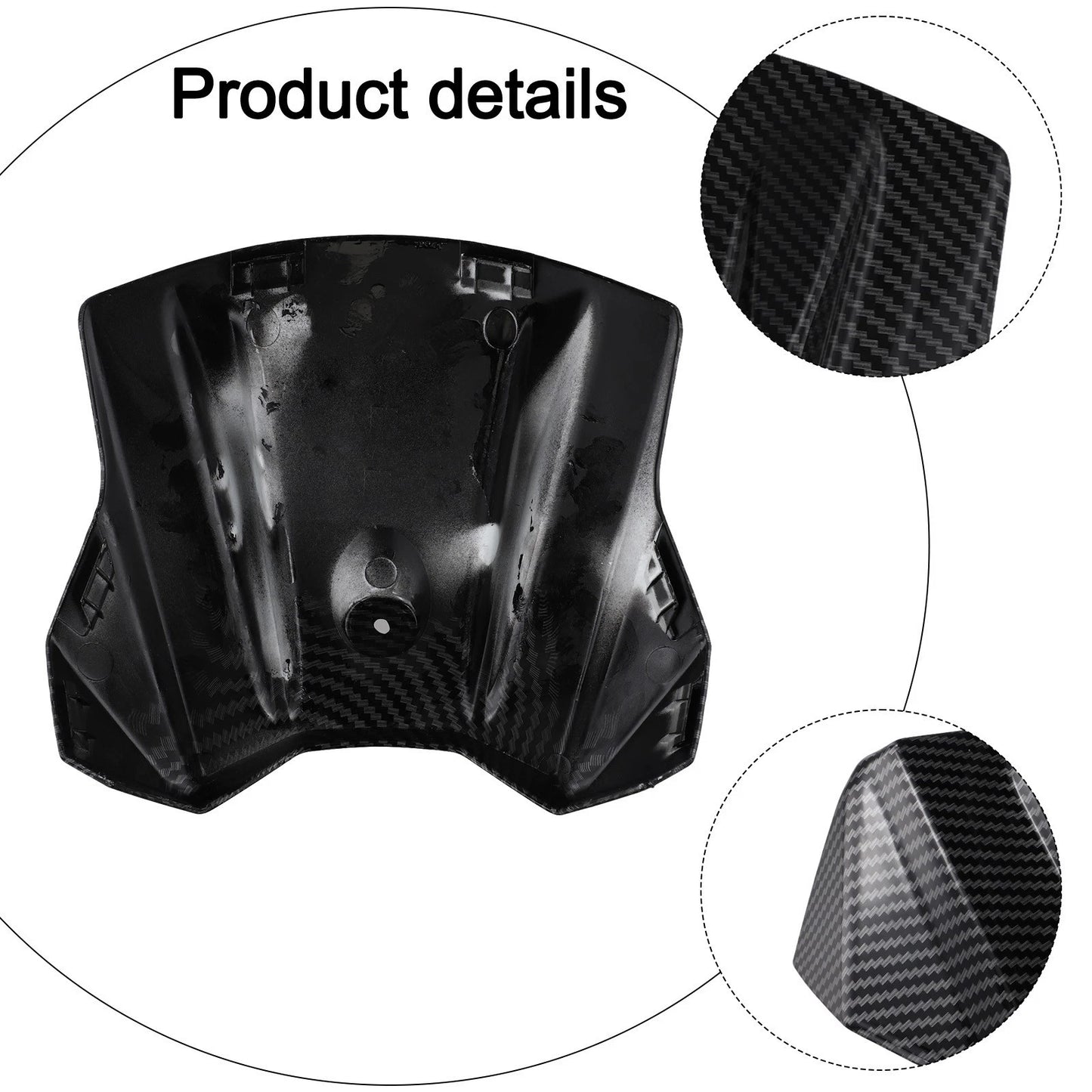 FAIRING TRIM FRAME COVER ABS Black Carbon Fiber  (2012–2016)