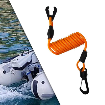 Outboard Kill Stop Switch Key Lanyard Rope for OMC/BRP/Mercury Marine