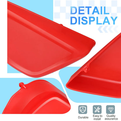 Left Side Cover Red for Honda Z50 Z50A Mini Trail (1972–1978)