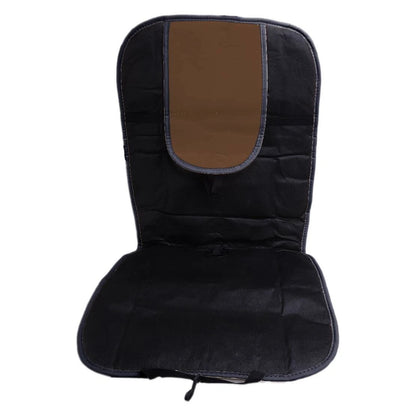 Brown Plush Seat Cover Cushion Mat Warmer for Car - Single Row