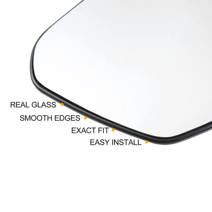 Heated Left Driver Side Mirror Glass for Honda Civic (2006-2011)
